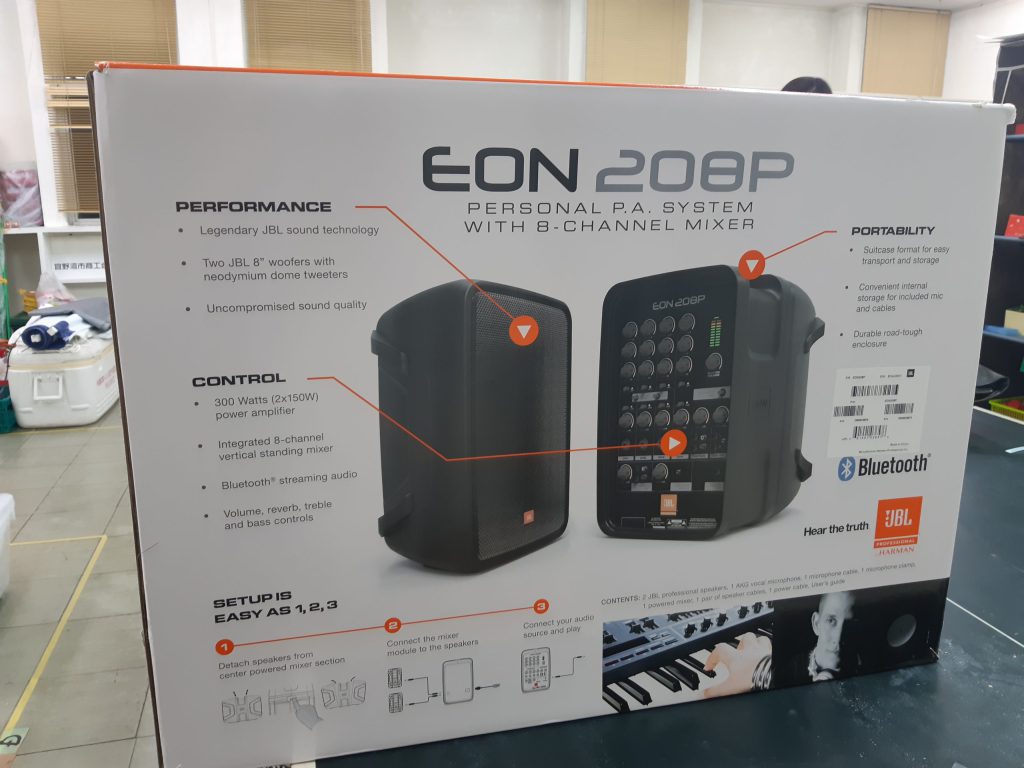 ポータブルPAシステム（音響装置）