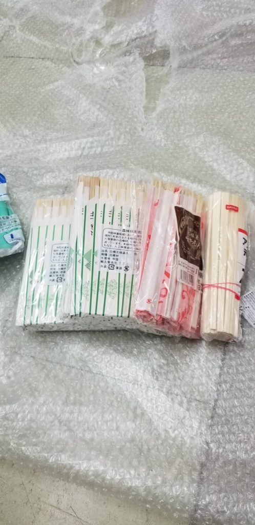 割りばし　束