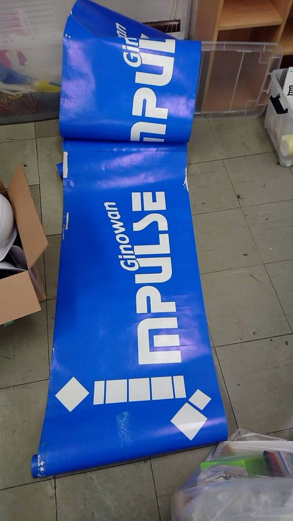 横断幕　Ginowan Impulse